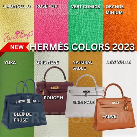 picture of hermes in color|hermes color chart.